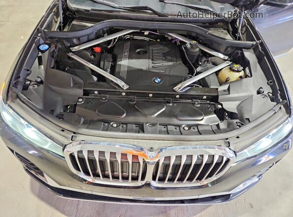 5UXCW2C00M9F66858 2021 BMW X7 Черный Вид подкапотного пространства