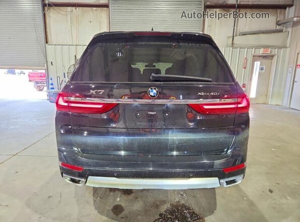 5UXCW2C00M9F66858 2021 BMW X7 Черный Вид сзади