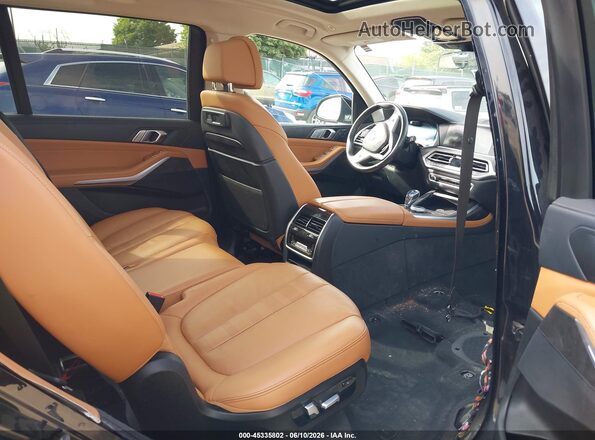 5UXCW2C00N9L52046 2022 BMW X7 Black Вид наклейки з VIN-кодом