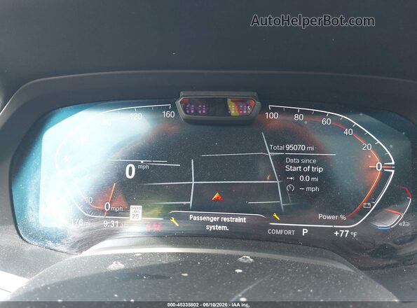 5UXCW2C00N9L52046 2022 BMW X7 Black Вид задніх сидінь