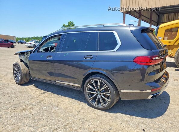 5UXCW2C01L9B59193 2020 BMW X7 Black Задня ліва чверть