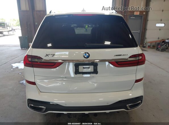 5UXCW2C02L9C57469 2020 BMW X7 White 