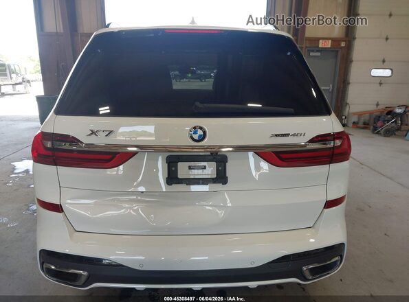 5UXCW2C02L9C57469 2020 BMW X7 White Вид спереду