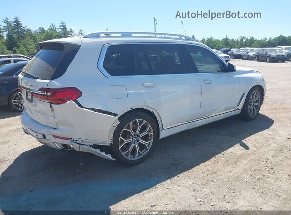 5UXCW2C03L9B99906 2020 BMW X7 White Rear right