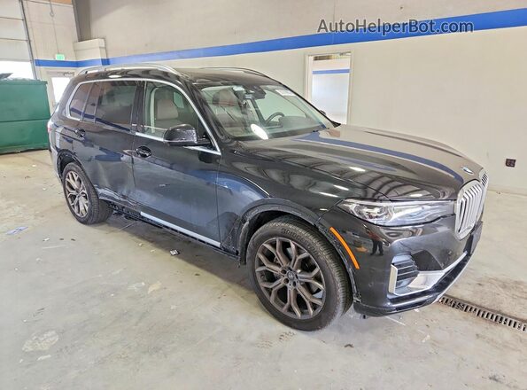 5UXCW2C03N9M42789 2022 BMW X7 Black Передня права чверть