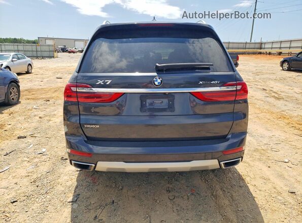 5UXCW2C05L9A00189 2020 BMW X7 Gray Rear view