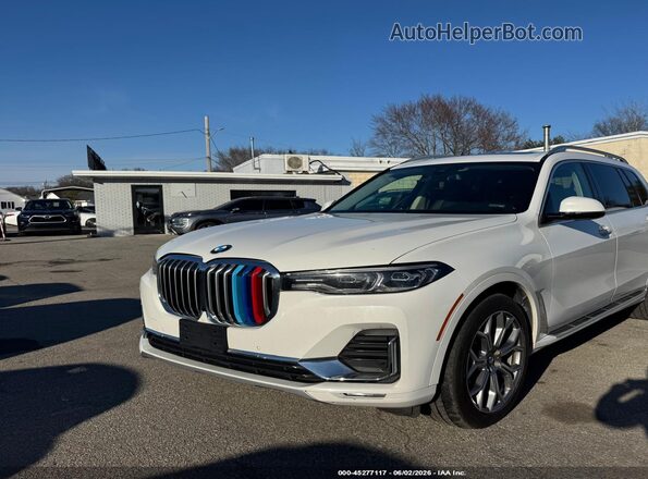 5UXCW2C05L9A03738 2020 BMW X7 White Przód lewy
