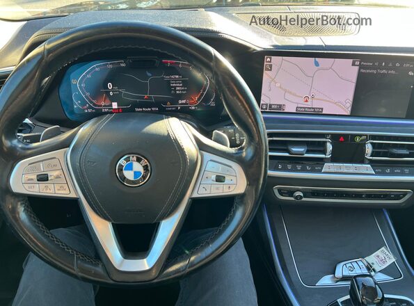 5UXCW2C05L9B19506 2020 BMW X7 Black 
