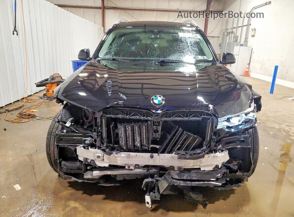 5UXCW2C05L9B52103 2020 BMW X7 Black Vista frontal
