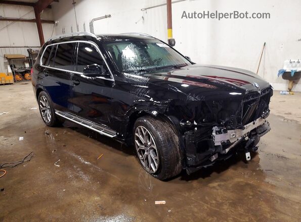 5UXCW2C05L9B52103 2020 BMW X7 Black Delantero derecho