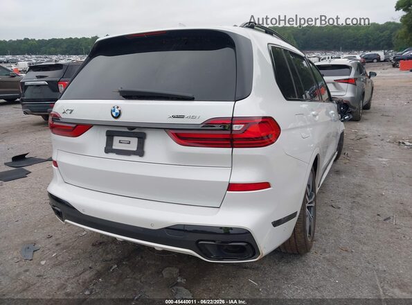 5UXCW2C05N9K22960 2022 BMW X7 White უკანა მარჯვენა