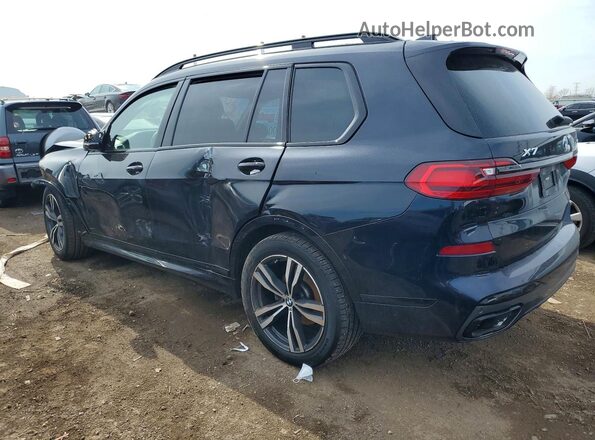 5UXCW2C05N9L10679 2022 BMW X7 Blue უკანა მარცხენა