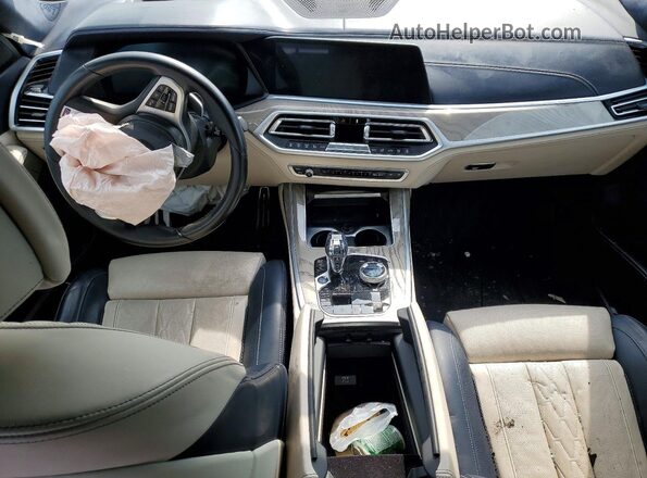 5UXCW2C05N9L10679 2022 BMW X7 Blue წინა პანელის ხედი