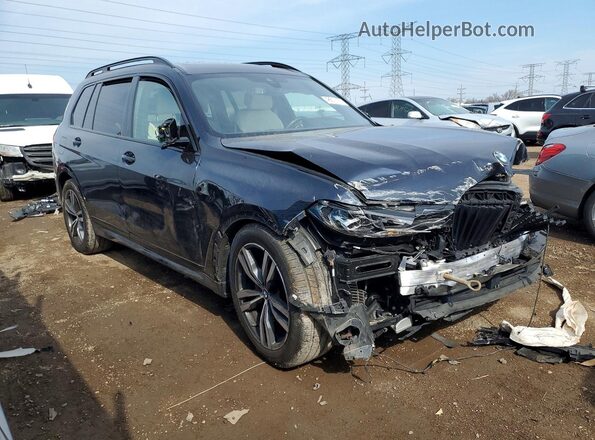 5UXCW2C05N9L10679 2022 BMW X7 Blue წინა მარჯვენა