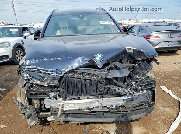 5UXCW2C05N9L10679 2022 BMW X7 Blue წინა ხედი