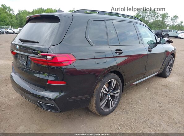 5UXCW2C06L9B83313 2020 BMW X7 Black Հետևի աջ