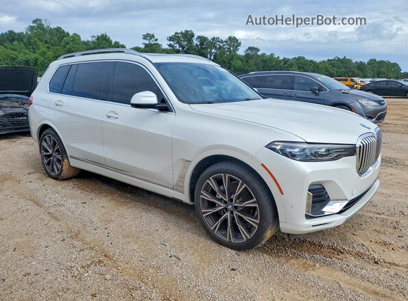 5UXCW2C06L9B99267 2020 BMW X7 White Delantero derecho
