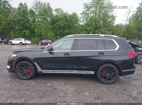 5UXCW2C07M9F32352 2021 BMW X7 Черный Панорамный вид салона 360°