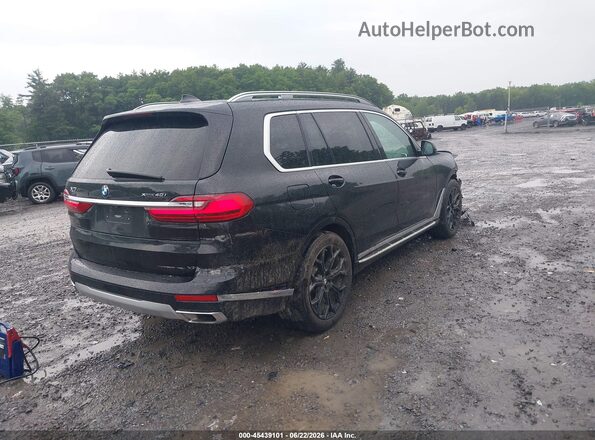 5UXCW2C07M9F32352 2021 BMW X7 Черный Задняя правая четверть