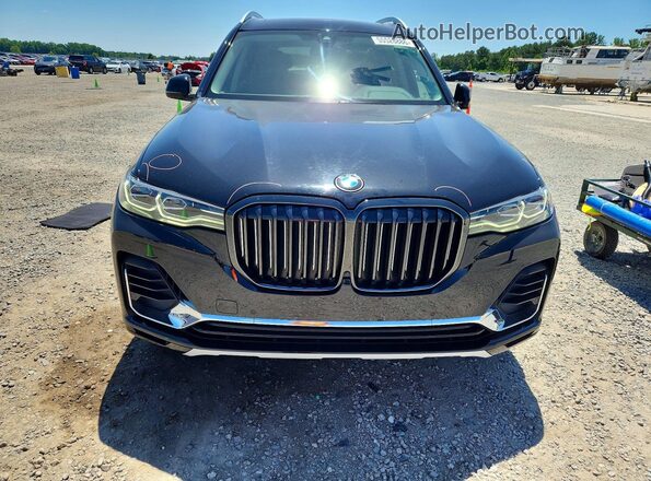 5UXCW2C07M9H31532 2021 BMW X7 Black Front view
