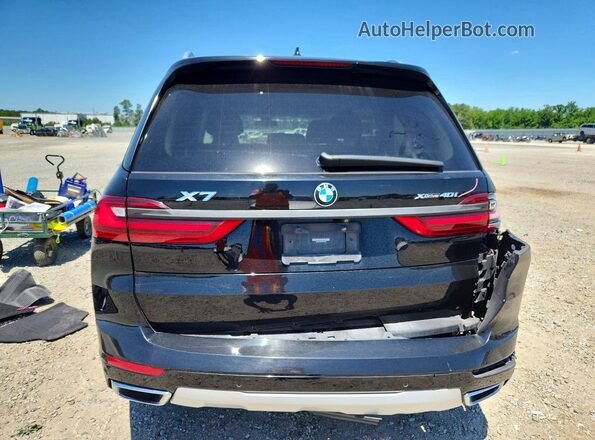 5UXCW2C07M9H31532 2021 BMW X7 Black Rear view