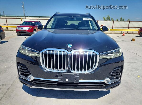 5UXCW2C08L9B58977 2020 BMW X7 Black Front view
