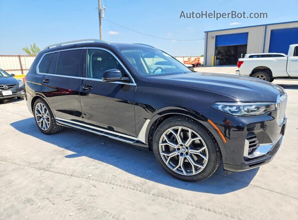 5UXCW2C08L9B58977 2020 BMW X7 Black Front right