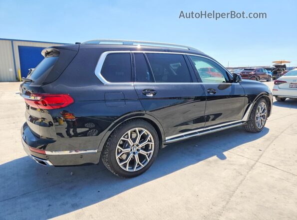 5UXCW2C08L9B58977 2020 BMW X7 Black Rear right