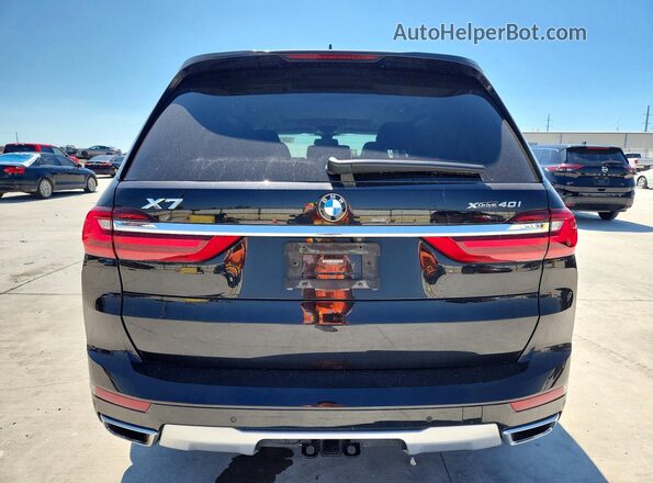5UXCW2C08L9B58977 2020 BMW X7 Black Rear view