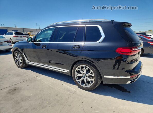 5UXCW2C08L9B58977 2020 BMW X7 Black Rear left
