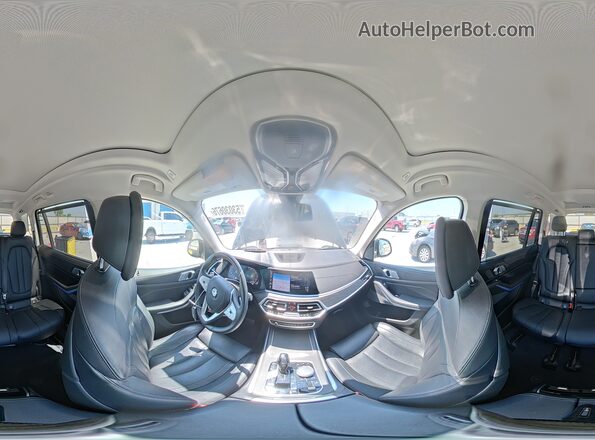 5UXCW2C08L9B58977 2020 BMW X7 Black 360 interior view