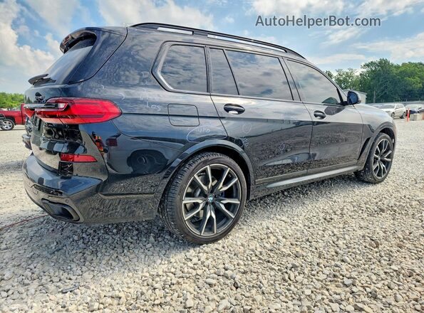 5UXCW2C09L9D04559 2020 BMW X7 Black Հետևի աջ