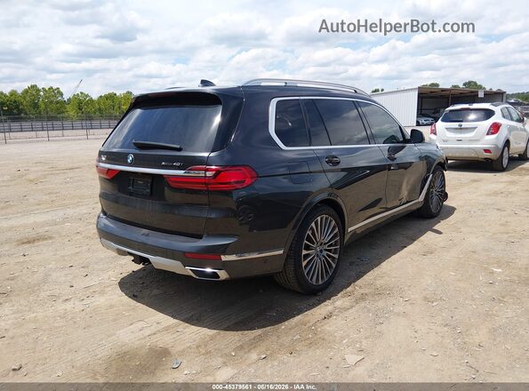 5UXCW2C09M9H37025 2021 BMW X7 Серый Задняя правая четверть