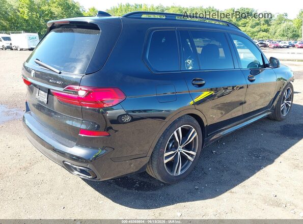 5UXCW2C09N9M57894 2022 BMW X7 Черный Задняя правая четверть