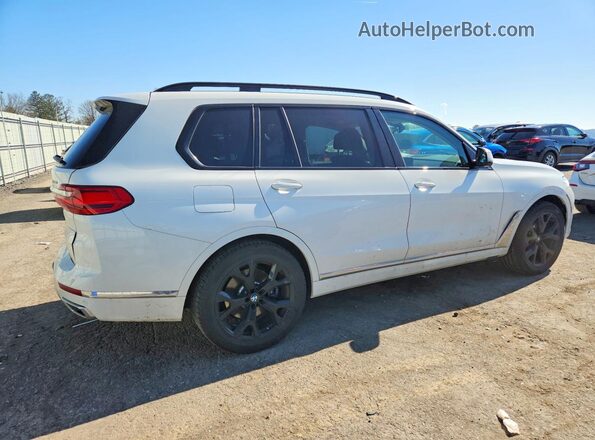 5UXCW2C0XL9C84046 2020 BMW X7 White Հետևի աջ