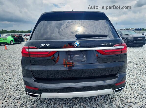 5UXCW2C50KL083945 2019 BMW X7 Black Հետևի տեսք