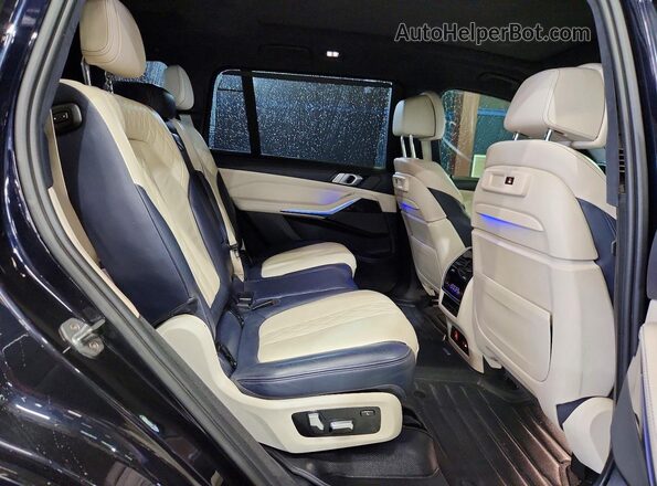 5UXCW2C50KLB43760 2019 BMW X7 Blue 
