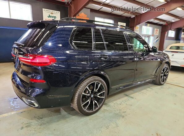 5UXCW2C50KLB43760 2019 BMW X7 Blue 