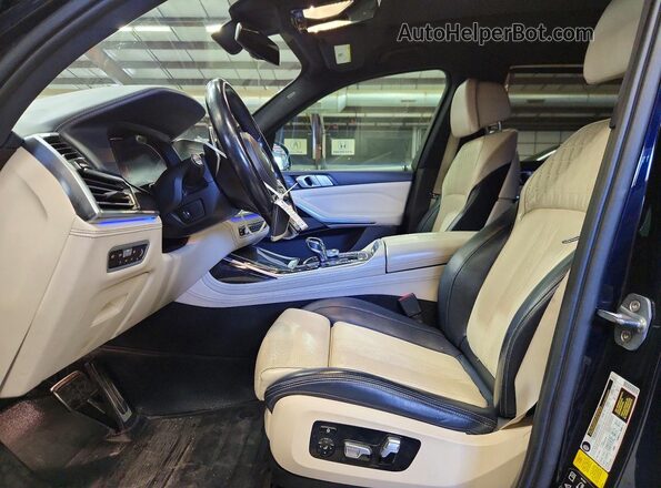 5UXCW2C50KLB43760 2019 BMW X7 Blue 