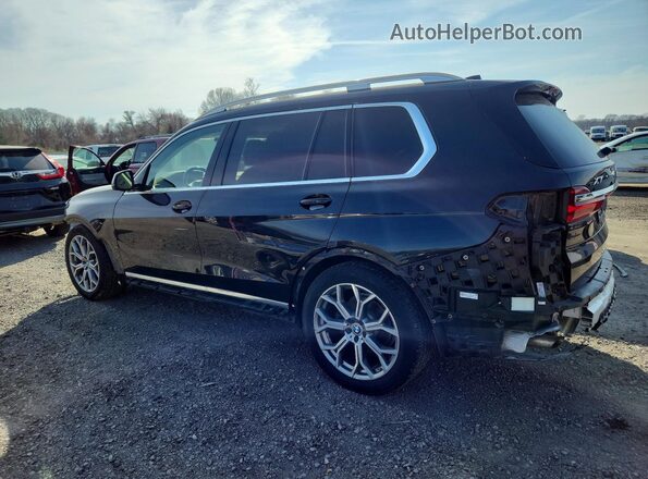 5UXCW2C50KLB44195 2019 BMW X7 Black Задня ліва чверть
