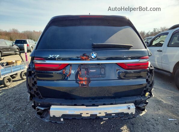 5UXCW2C50KLB44195 2019 BMW X7 Black Вид ззаду