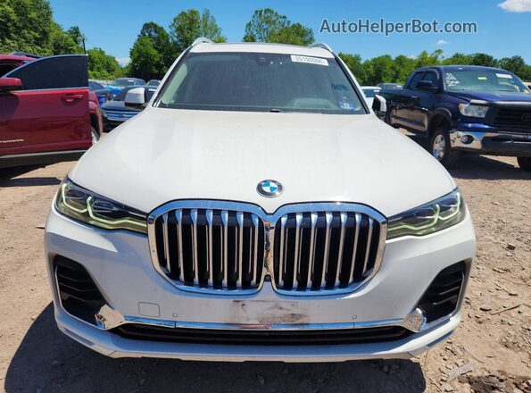 5UXCW2C51KL088426 2019 BMW X7 White წინა ხედი