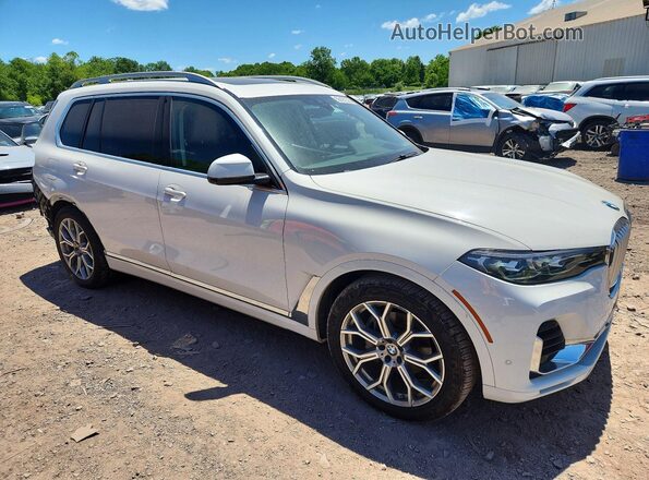 5UXCW2C51KL088426 2019 BMW X7 White წინა მარჯვენა