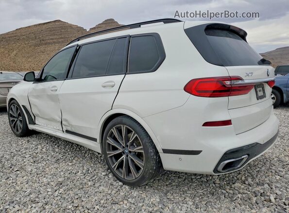 5UXCW2C54KL083298 2019 BMW X7 White Հետևի ձախ