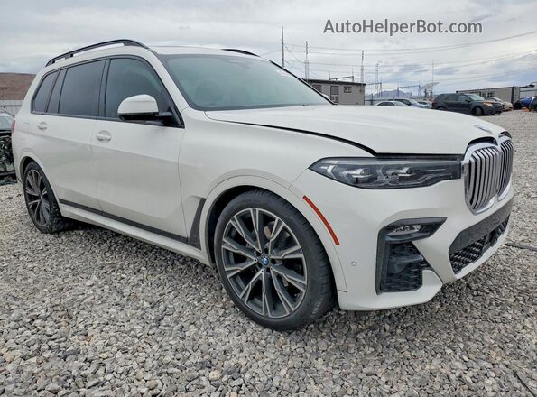 5UXCW2C54KL083298 2019 BMW X7 White Առջևի աջ