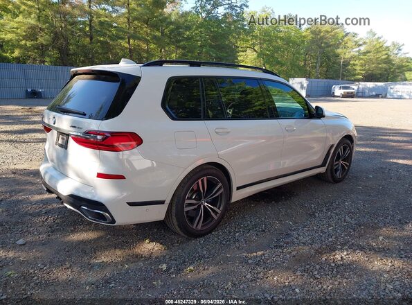 5UXCW2C59KL089940 2019 BMW X7 White Trasero derecho