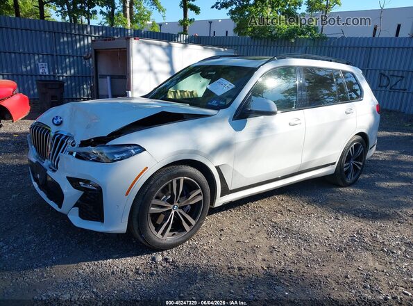 5UXCW2C59KL089940 2019 BMW X7 White Vista tres cuartos delantera izquierda