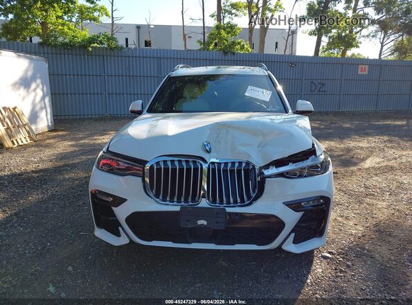 5UXCW2C59KL089940 2019 BMW X7 White Vista del cuadro de instrumentos