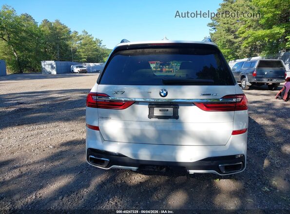 5UXCW2C59KL089940 2019 BMW X7 White 