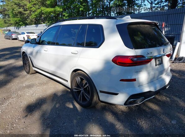 5UXCW2C59KL089940 2019 BMW X7 White Trasero izquierdo